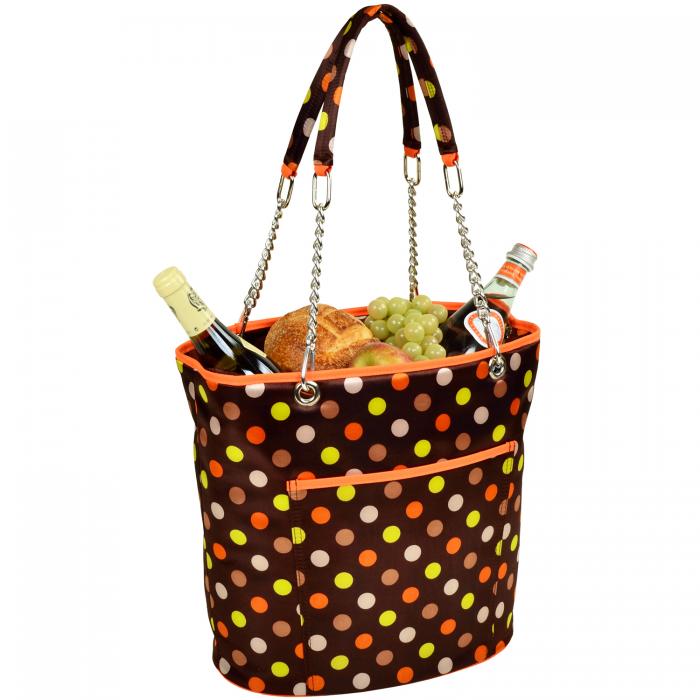Insulated Fashion Cooler Bag – 22 Can Tote – Julia Dot