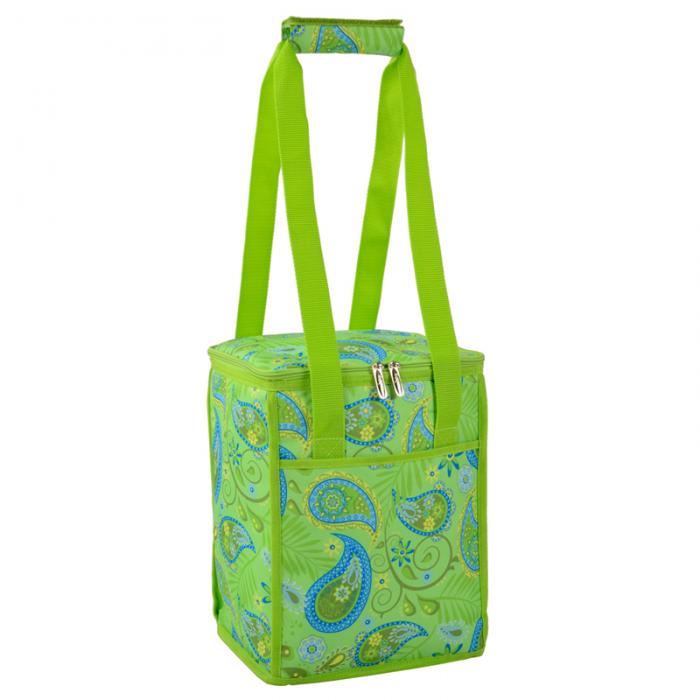 24 Can Collapsible Cooler – Paisley Green