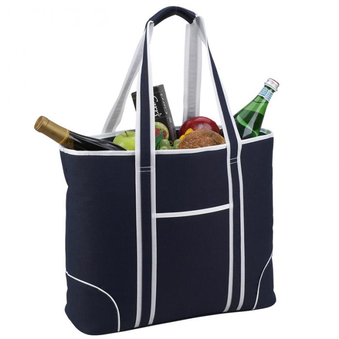 Extra Large Insulated Cooler Bag – 30 Can Tote – Navy