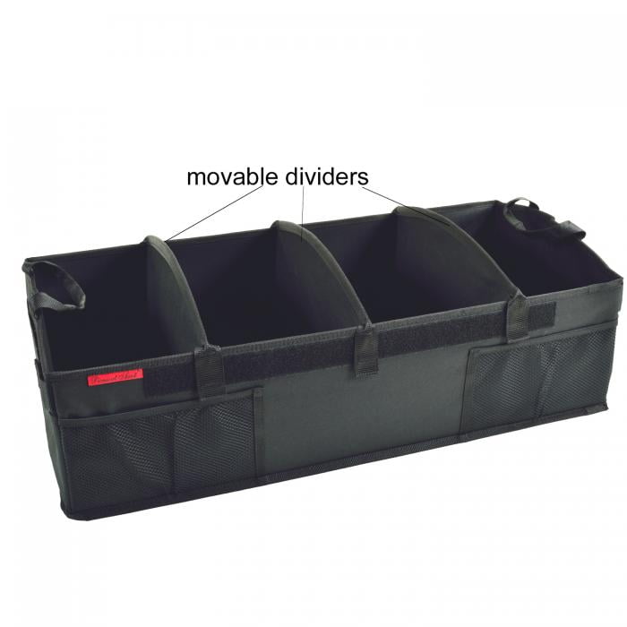 Ultimate Heavy Duty Trunk Organizer – No Slide Rigid Base -70 LB Capacity
