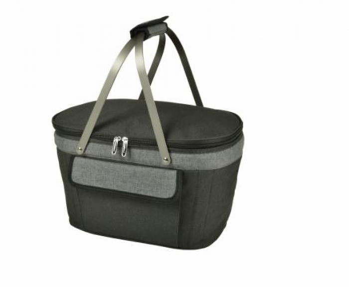 Collapsible Insulated Basket – Charcoal