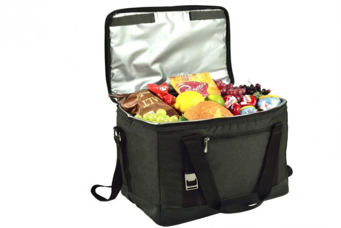 Collapsible Cooler Bag – 46 Can Capacity – Charcoal Gray