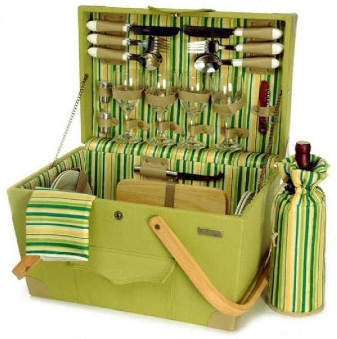 Springtime Elite Chest with Service for Four