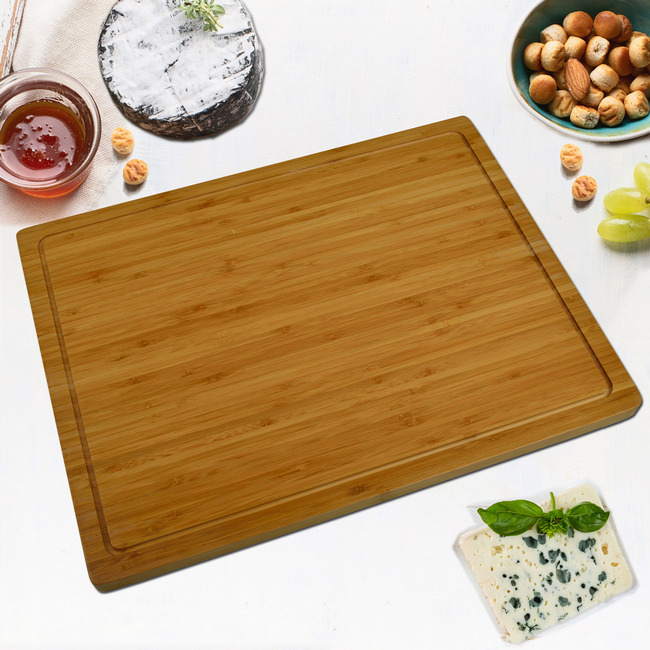 Large Bamboo Cutting/Charcuterie Board 17″ x 13″