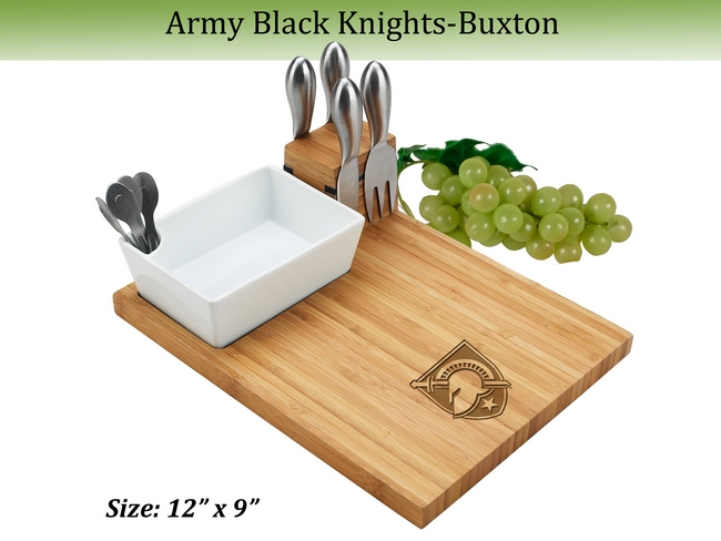 NCAA Army Black knights Bamboo Cheese & Charcuterie Board