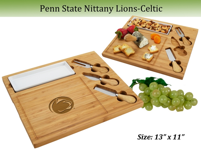 NCAA University of Texas – UT  Longhorns Bamboo Cheese & Charcuterie Board