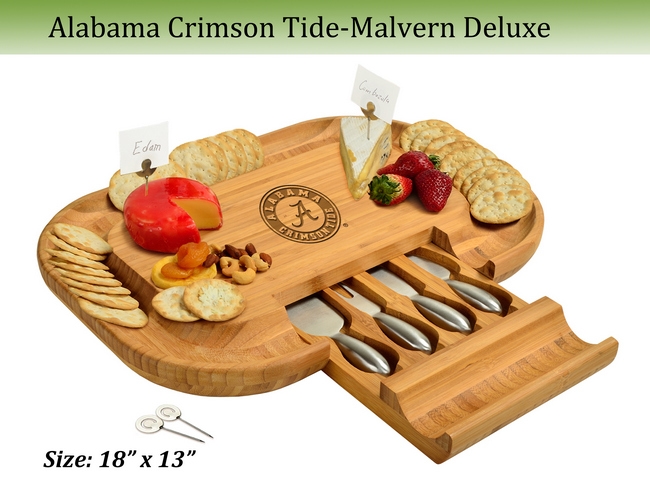 NCAA Washington State Cougars Bamboo Cheese & Charcuterie Board