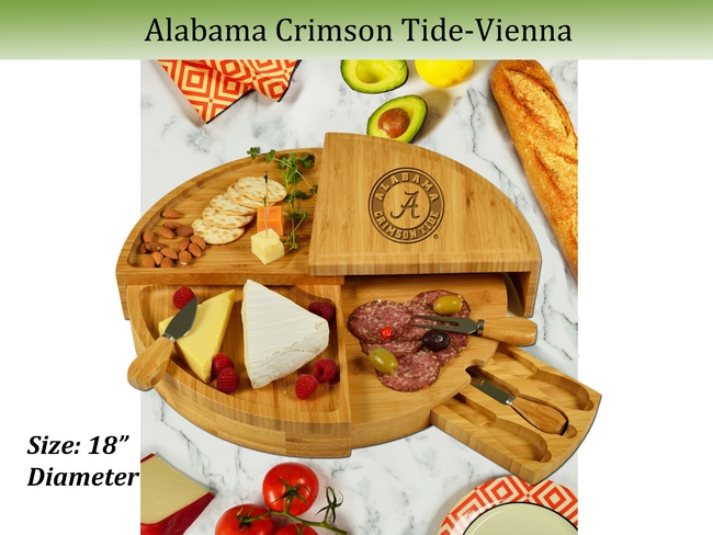 NCAA Washington State Cougars Bamboo Cheese & Charcuterie Board