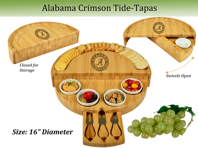 NCAA Washington State Cougars Bamboo Cheese & Charcuterie Board